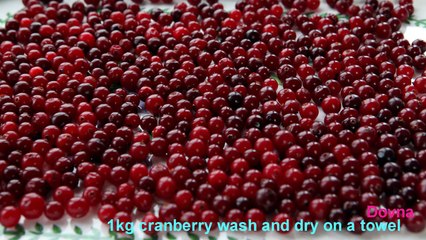 клюква в сахарной пудре cranberry in icing sugar рецепты