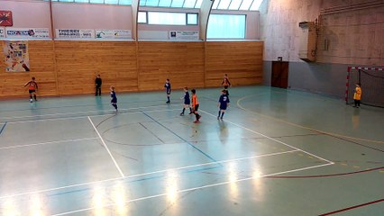 Les U11 en tournoi en salle à Porcelette le 13/02/2016