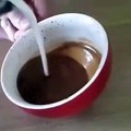 Tutorial on how to make a latte art rosetta