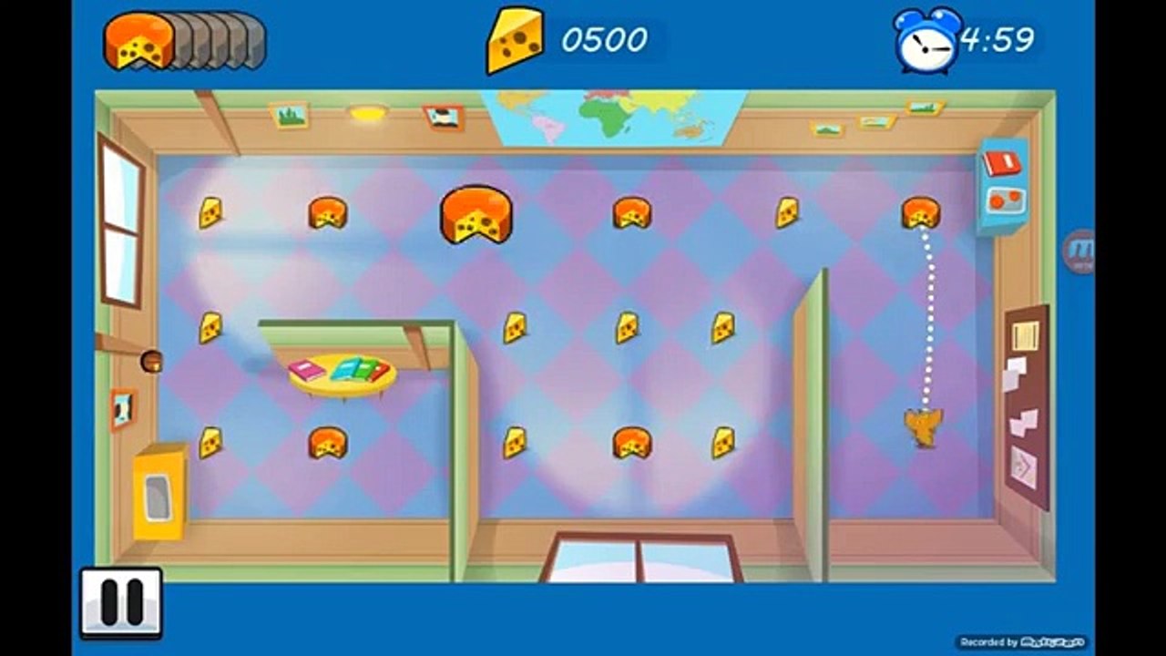 Tom And Jerry Android Game - Mouse Maze Game - School All Level - Gameplay