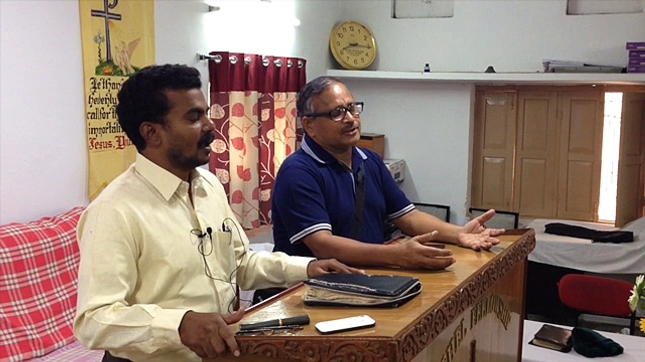 Clean and unclean., English-Telugu sermon