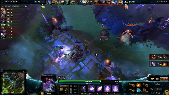 Team Empire vs Navi #1 - Dota 2 SLTV Starladder 12 Русские комментарии