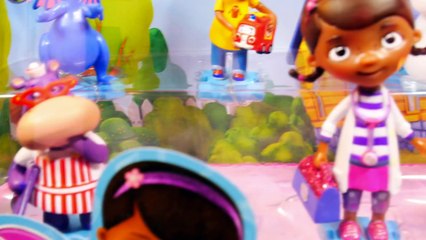 Download Video: Disney Junior Doc McStuffins Play Doh Squeakers Lambie Stuffy Chilly Hallie Episode Figurines