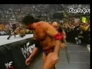 Austin Helps The Rock To Whoop NWO