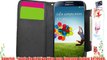 Samrick - Funda de piel tipo libro para Samsung Galaxy S4 i9500 Galaxy S4 i9505 y Galaxy S4
