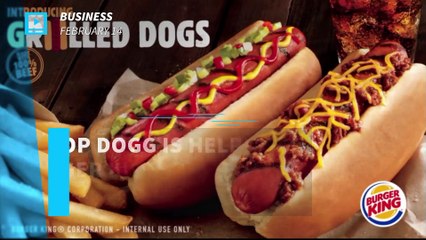 Snoop Dogg is helping Burger King sell its hot dogs