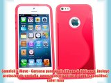 Samrick S Wave - Carcasa para Apple iPhone 5 (hidrogel incluye protector de pantalla gamuza