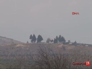 TSK bugün de vurdu... Bölgeden ilk görüntüler