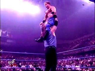 WWF/ WWE 2000 The Rock vs Chris Benoit vs Kane vs Undertaker FuLL Match HD (GoogOldDays)