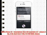 Apple iPhone 4S - Smartphone libre iOS (pantalla 3.5 cámara 8 Mp 8 GB Dual-Core 1 GHz 512 MB