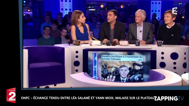 ONPC – Echange tendu entre Léa Salamé et Yann Moix, malaise sur le plateau de Laurent Ruquier ! (Vidéo)