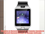 EasySMX DZ09 Bluetooth Reloj Inteligente Smartwatch con Cámara de 2.0Mp para Android Smartphones