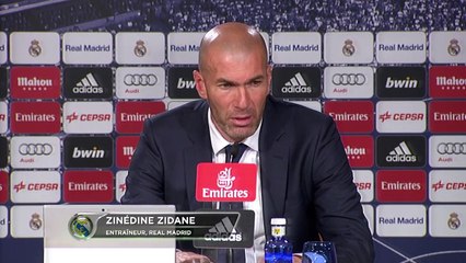 Zidane n'est pas inquiet pour Varane