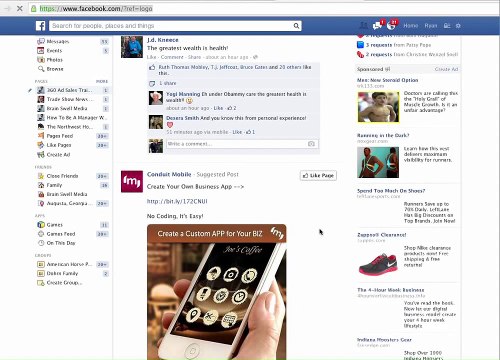 Create a Facebook sponsored post or Facebook suggested post