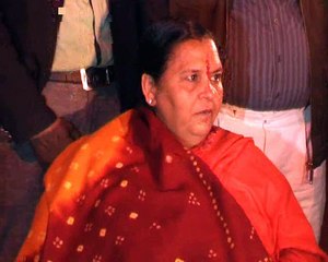 Uma Bharti calls Akhilesh Casteist and Arrogant