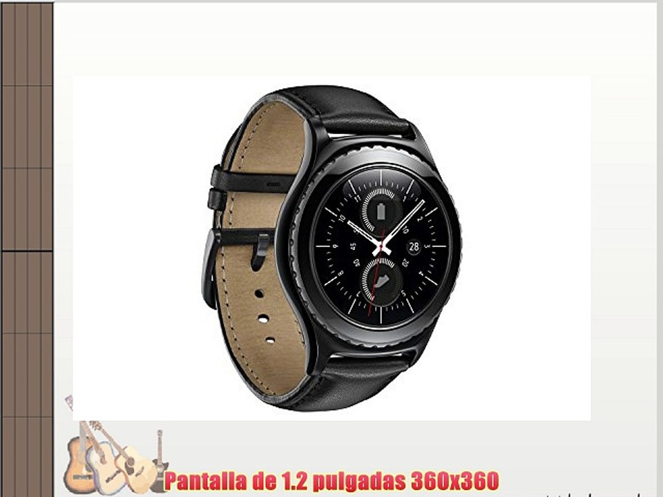Samsung Gear S2 Classic - Smartwatch de 1.2 (IP68 Super Amoled Dual Core 1 GHz 512 MB de RAM