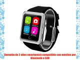 Excelvan U11 - Smartwatch Reloj de Pulsera para Movil Android Ios (Lcd 1.59 Bluetooth SIM Apk