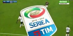 Carlos Bacca Fantastic Goal - AC Milan 1-0 Genoa - Serie A - 14.02.2016