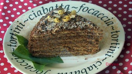 торт медовый традиционный