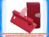 LG Tribute LS660/Transpyre/LG Optimus F60 FundaMama Mouth PU Cuero Billetera Cartera Monedero