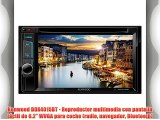 Kenwood DDX4015BT - Reproductor multimedia con pantalla táctil de 6.2 WVGA para coche (radio
