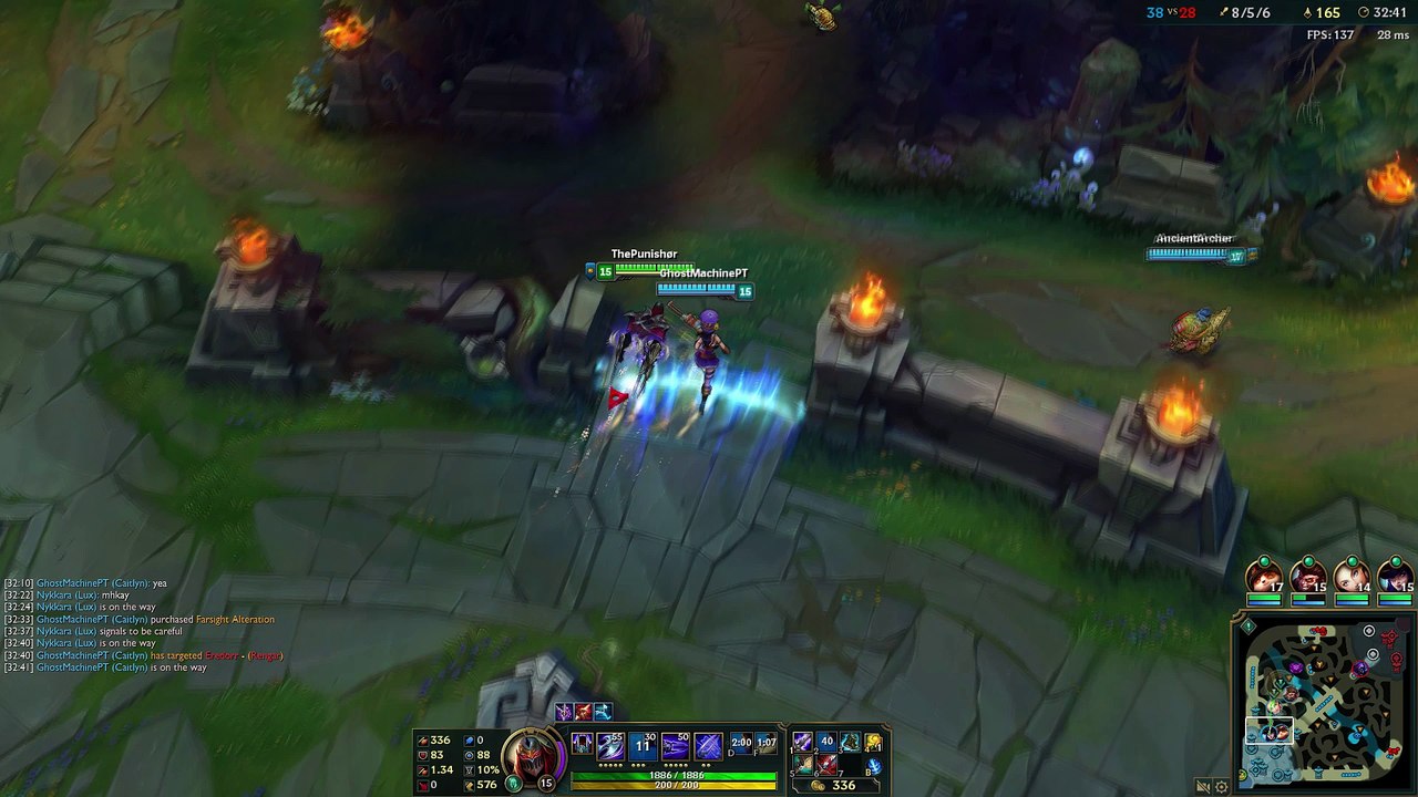 Zed vs. tf ult bug