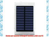 Dizaul SR-1003S - Batería externa USB (solar resistente al agua portátil 13800 mAh compatible