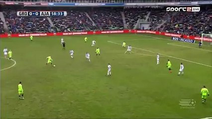 0-1 Anwar El Ghazi - Groningen v. Ajax Amsterdam 14.02.2016 HD