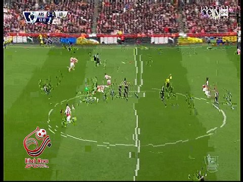 اهداف الشوط الاول لمباراه ( آرسنال 0-1 ليستر سيتي ) الدوري الانجليزي