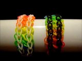 Rainbow loom bands Bracelet elastique Pepper loom tuto francais facile