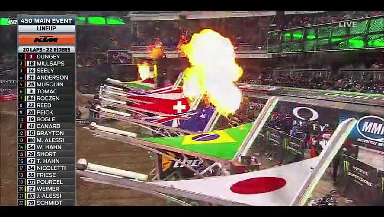 Monster Energy Supercross 2016 - Rd6 San Diego 2 - 450 Main Event