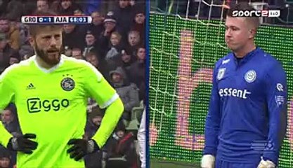 Lasse Schone Goal HD - Groningen 0-2 Ajax - 14-02-2016