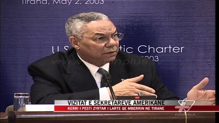 Kerri i pesti zyrtar i lartë që mbërrin në Tiranë - News, Lajme - Vizion Plus