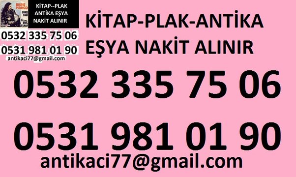 ÜMRANİYE ANTİKA ALANLAR ANTİKA EŞYA İKİNCİ EL KİTAP PLAK ALANLAR