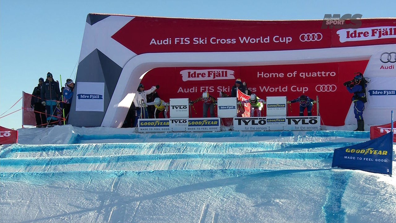 Skicross - Idre Fjall - Baron sur le podium !