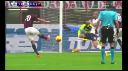 2-0 All Goals - Milan vs Genoa 14.02.2016 HD
