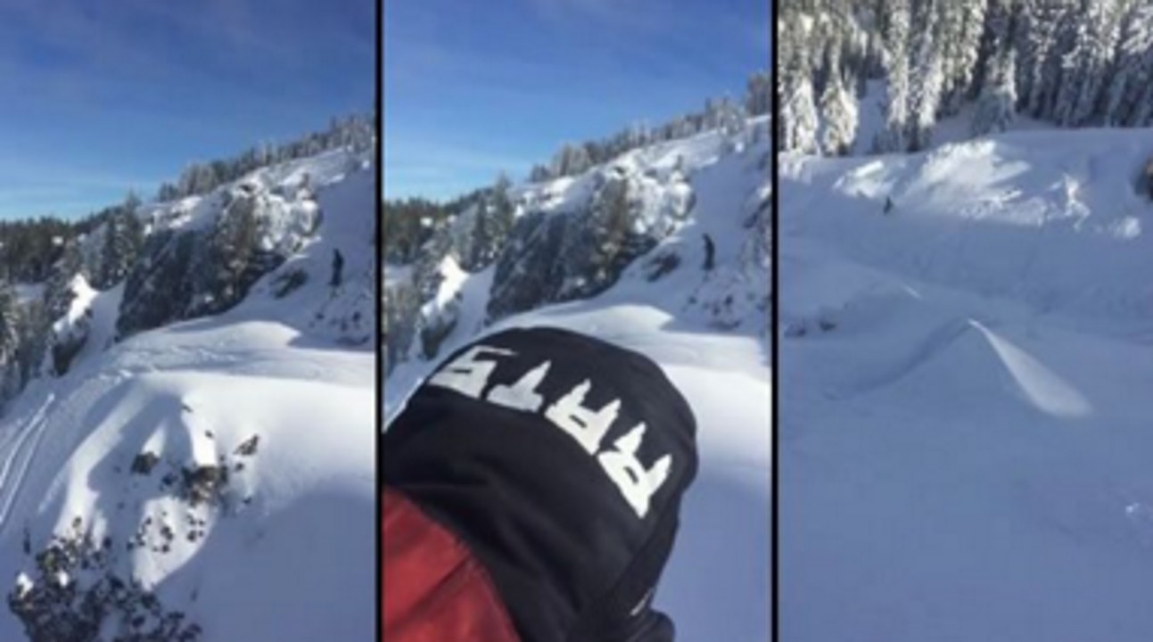 When Your Buddy Causes An Avalanche
