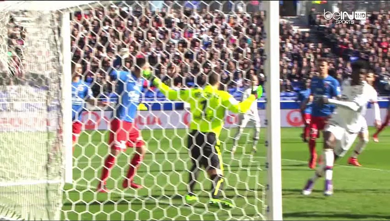 Samuel Umtiti Goal HD - Lyon 1-0 Caen - 14-02-2016