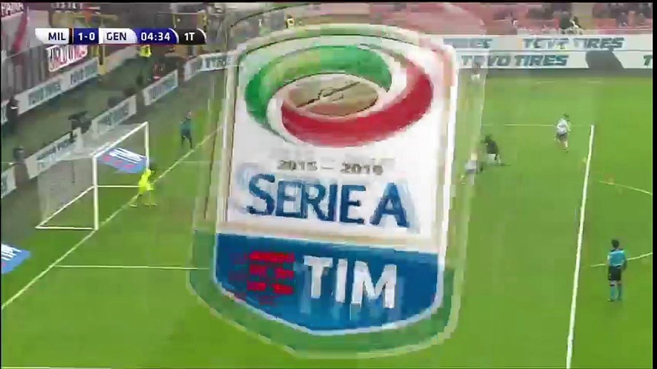 AC Milan 2-1 Genoa - 14.2.2016