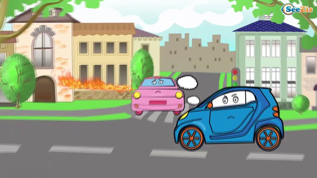 ✔ Мультики про машинки. Полицейская Машина, Пожарная Машина. Все Серии Подряд. Кар Кар ✔