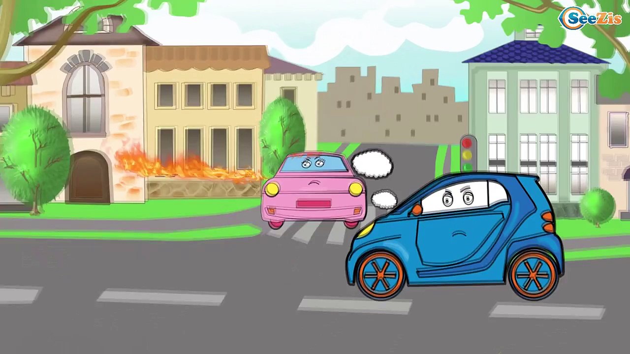 ✔ Мультики про машинки. Полицейская Машина, Пожарная Машина. Все Серии Подряд. Кар Кар ✔