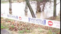 La crecida del río Júcar en Cuenca obliga a cortar zonas próximas a la ribera