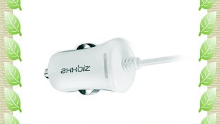 [Apple MFi Certificado] Axxbiz® Cargador de coche para iPhone 5 iPhone 6 - Cable Lightning