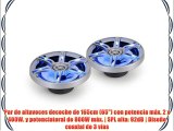 Auna CS-LED65 - Altavoces para coche (De 3 vías 70 - 20000 Hz Neodimio)