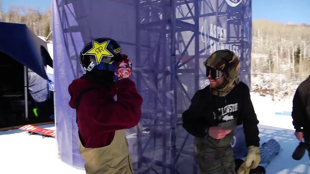 First Ever Doubles Competition at Red Bull Double Pipe TransWorld SNOWboarding