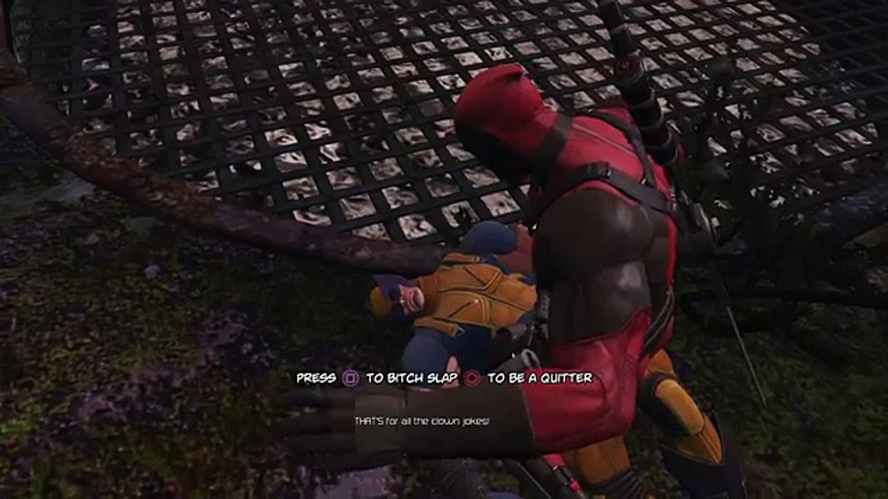 Deadpool slaping Wolverine (1024p FULL HD)