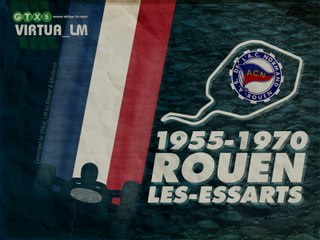Tour de piste à Rouen les Essarts 55-70' en Lola T280 sur Rfactor 2