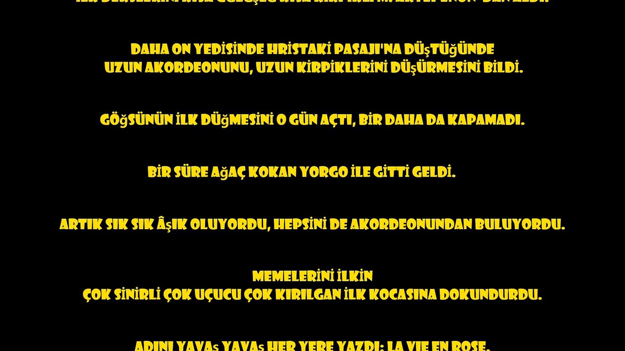 MADAM ANAHİT' İN ANISINA (1926/ 2003) HATIRLA SEVGİLİ...