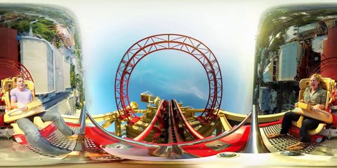 Видео 360° - Американские горки