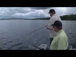 Shallow Lake Trout Fishing